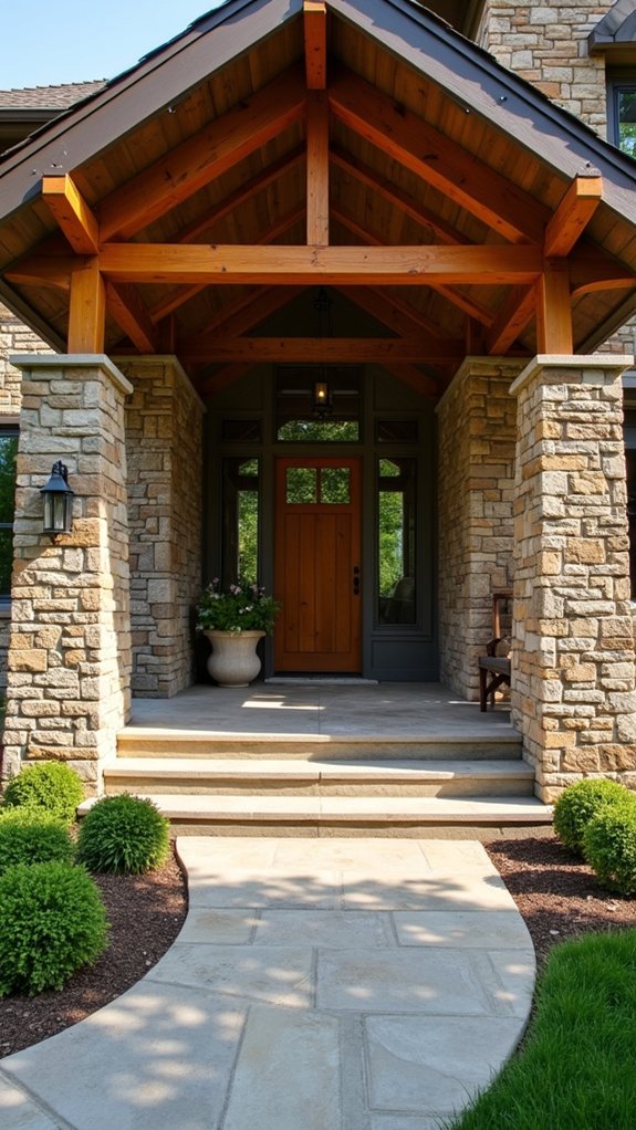 cozy natural materials retreat