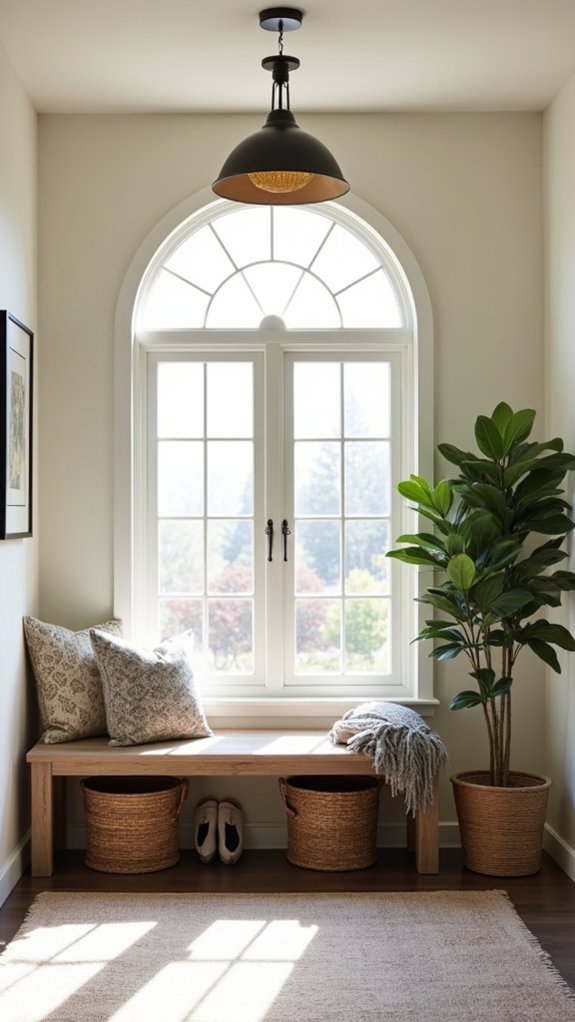 cozy organized entryway solutions