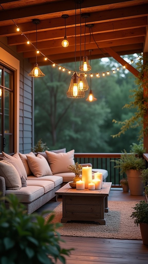 cozy porch lighting ideas