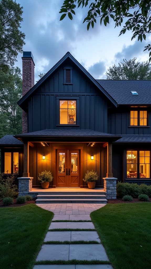 cozy warm outdoor lighting