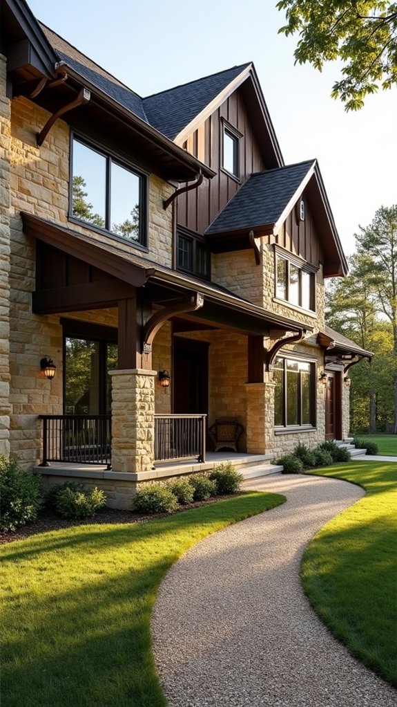 earthy tones rustic sophistication