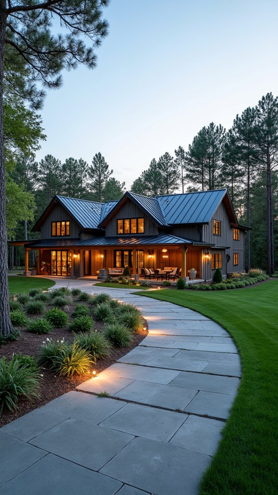 elegant circular driveway design