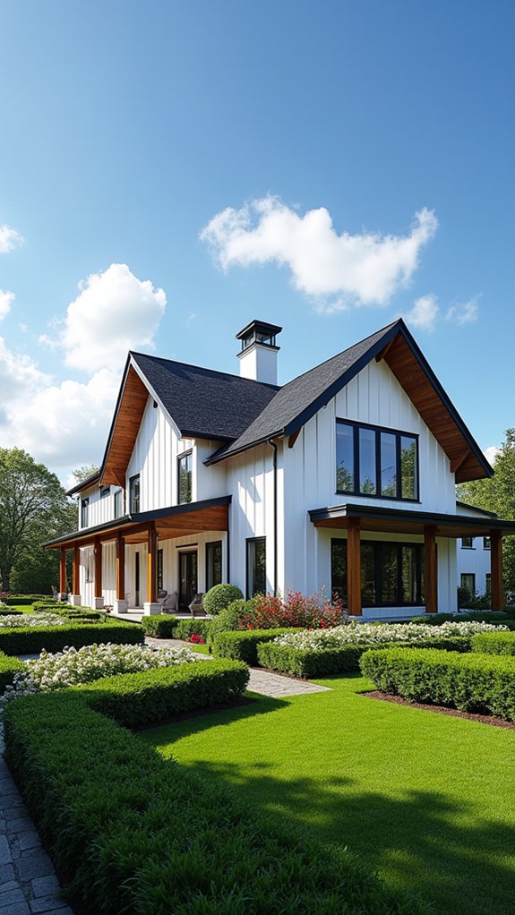 elegant functional gable rooflines