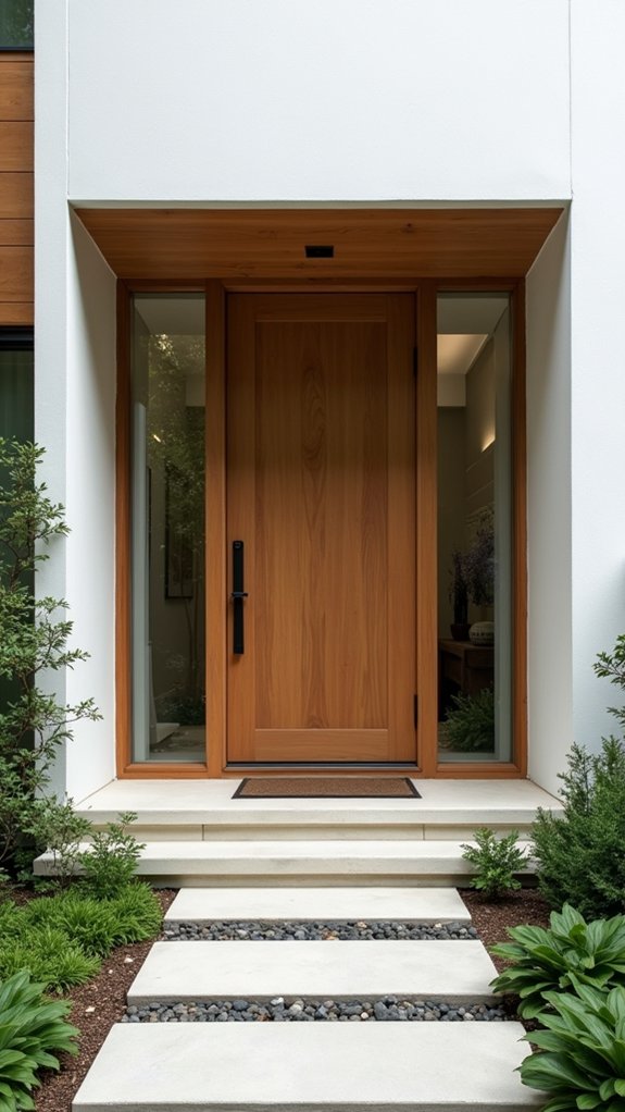 elegant inviting entryway design