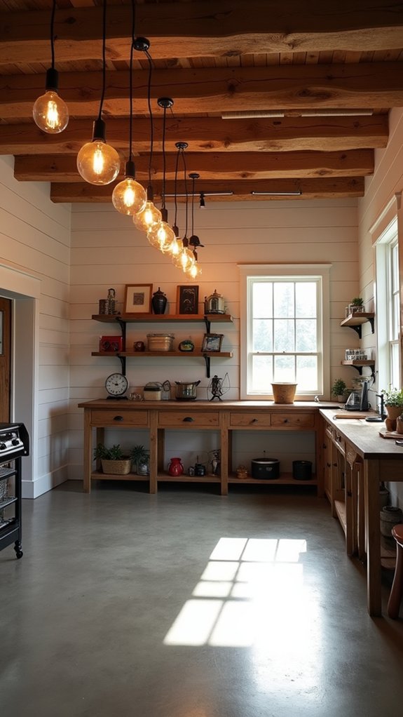 elegant lighting for garages