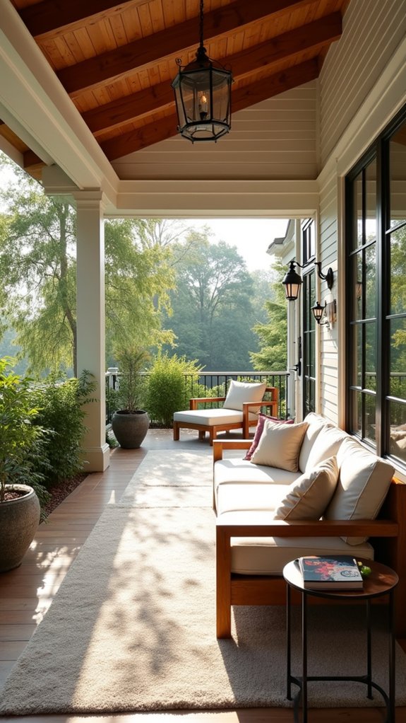 elegant outdoor living escape