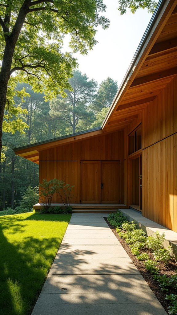 elegant wooden farmhouse design