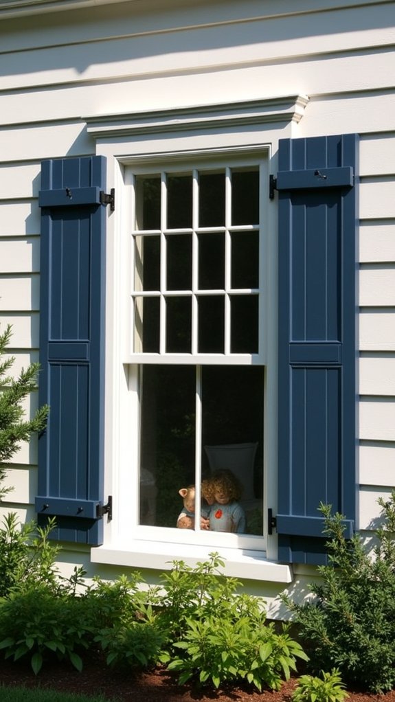 elevate charm with shutters