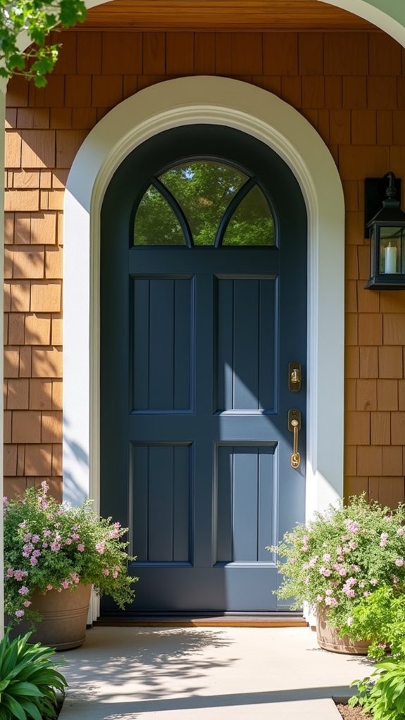 enchanting arched front doors