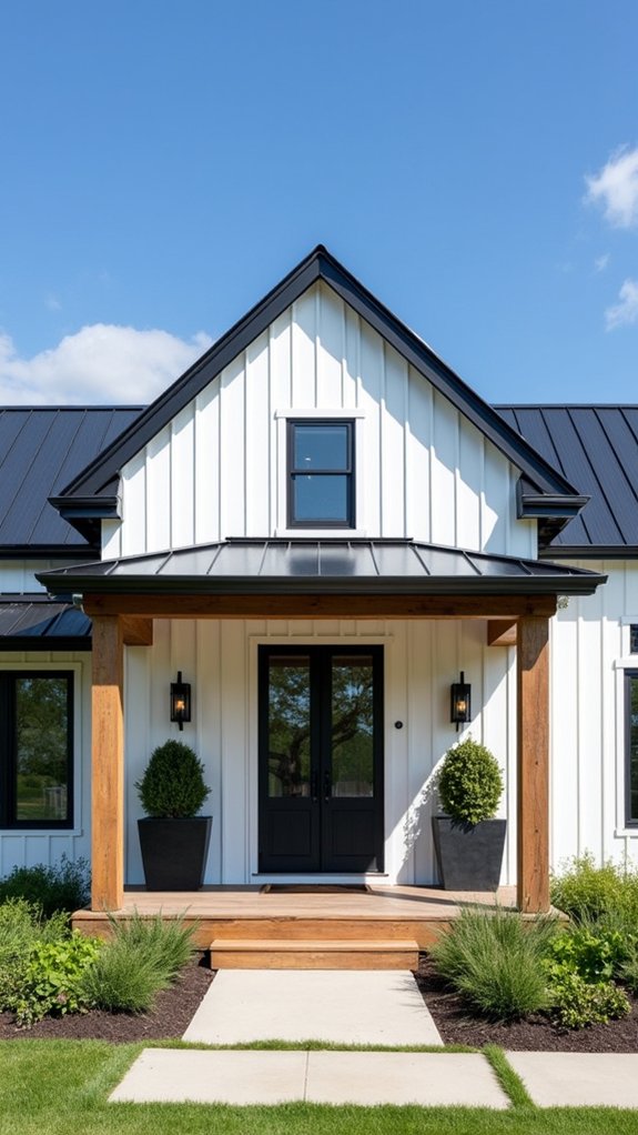 farmhouse charm with modern edge