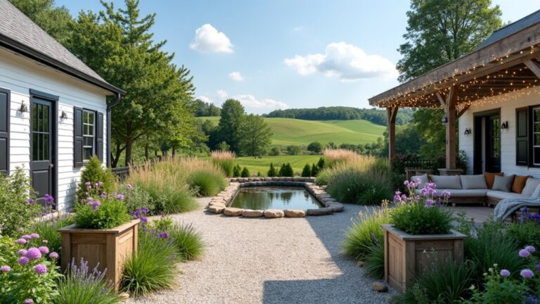 farmhouse landscaping design ideas