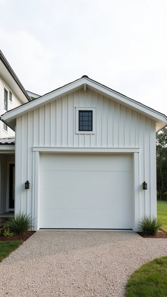 functional minimalist garage design