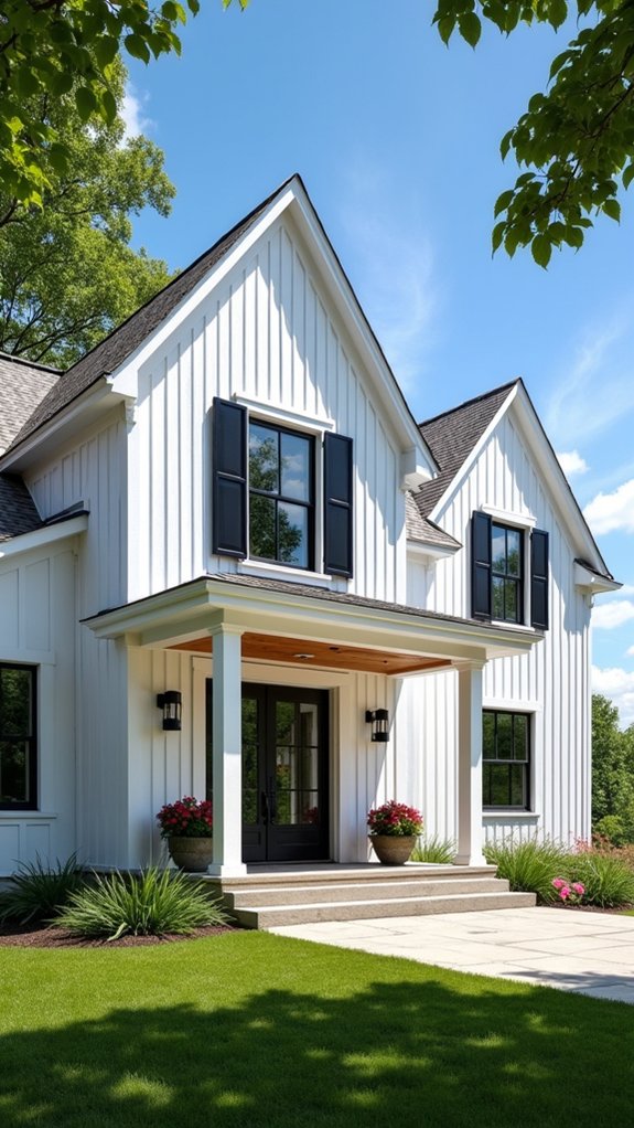 geometric shutters enhance aesthetics