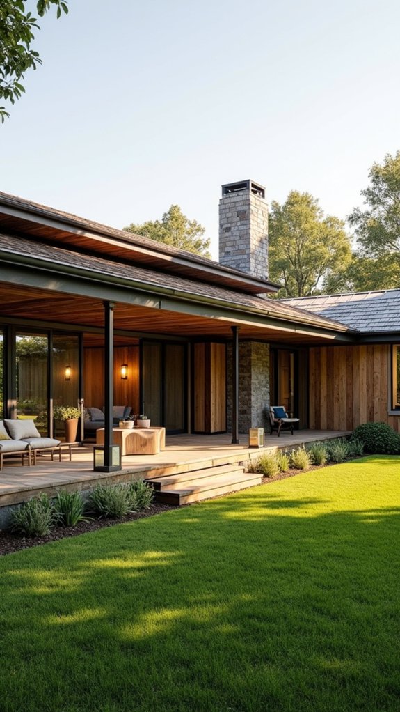 harmonious blend of textures