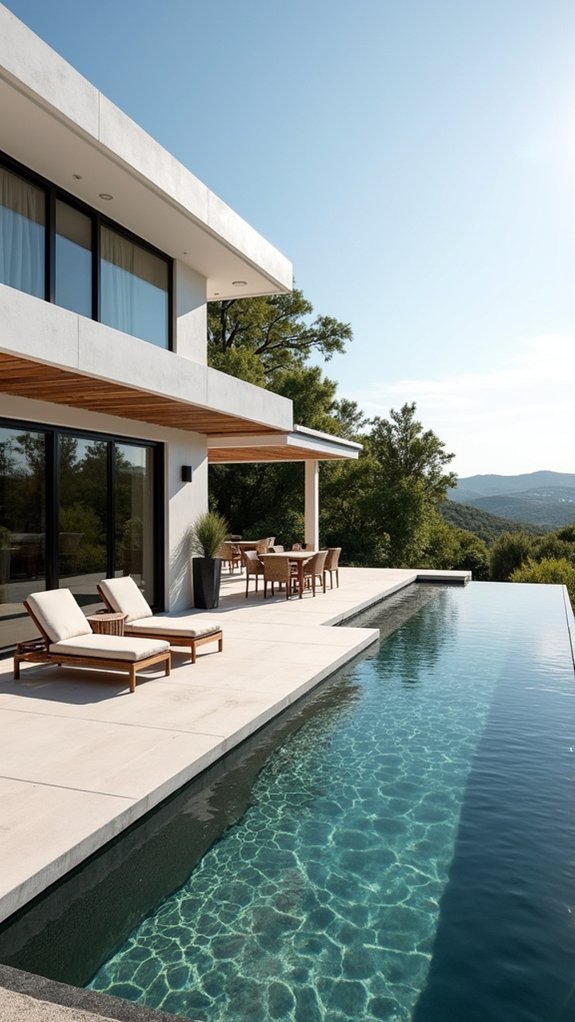 infinity pool serene retreat