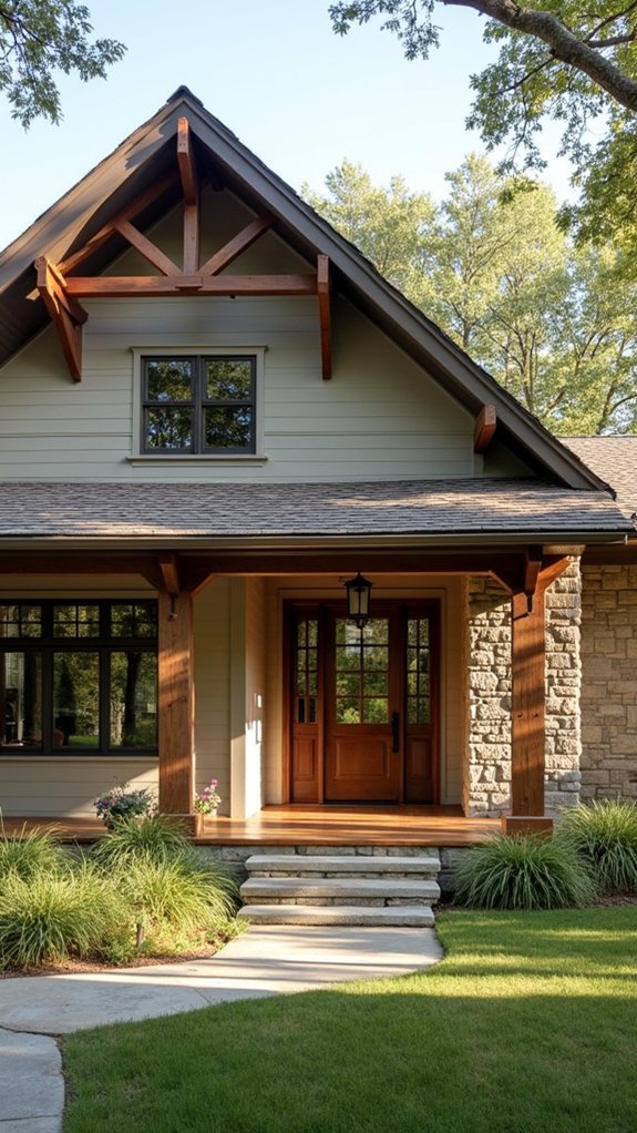inviting neutral wood elegance