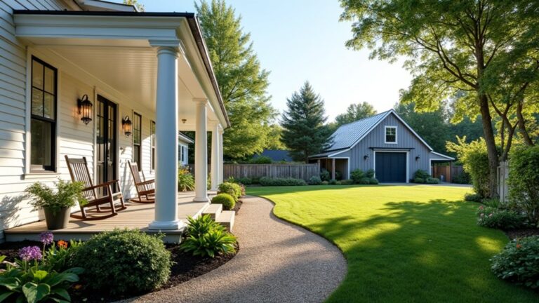 modern farmhouse curb appeal