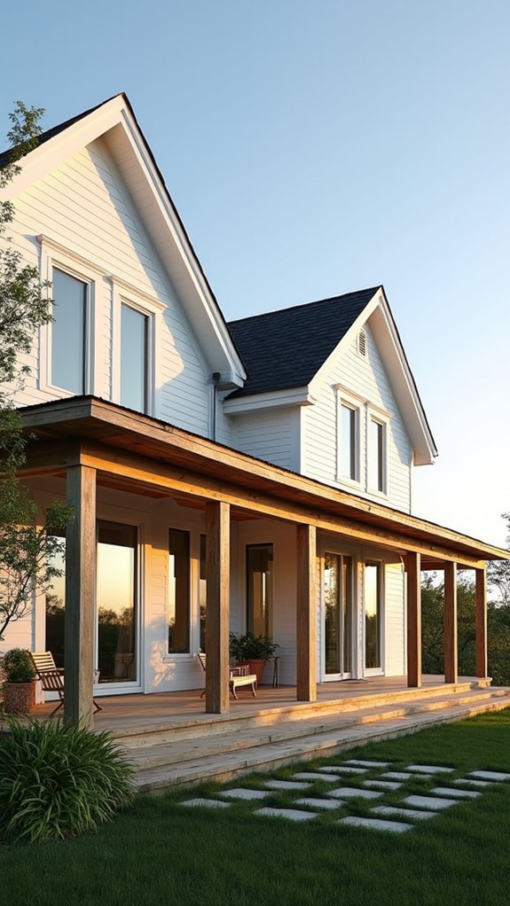 modern farmhouse design fusion