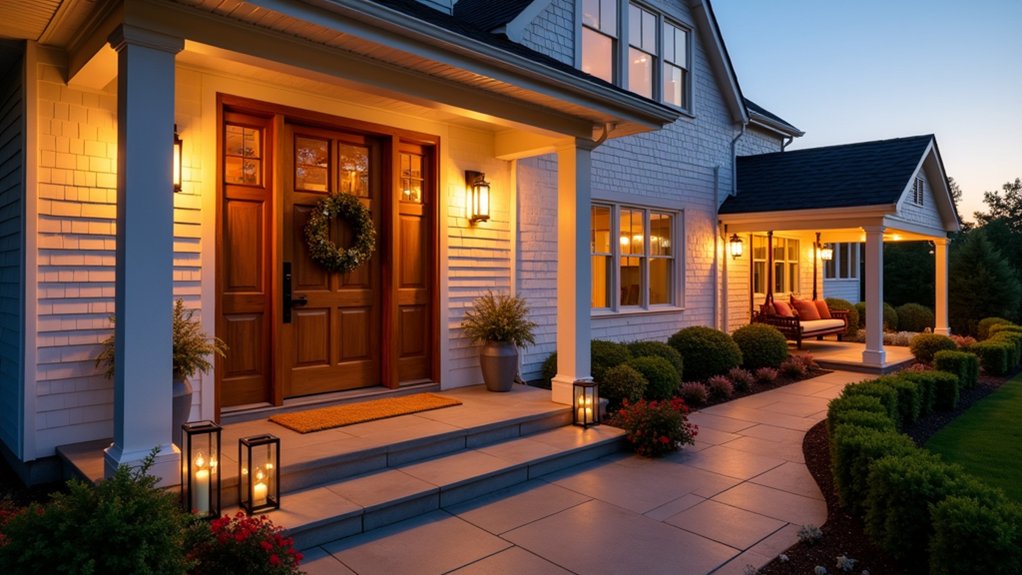 22 Modern Farmhouse Exterior Lighting Ideas That Brighten The Look