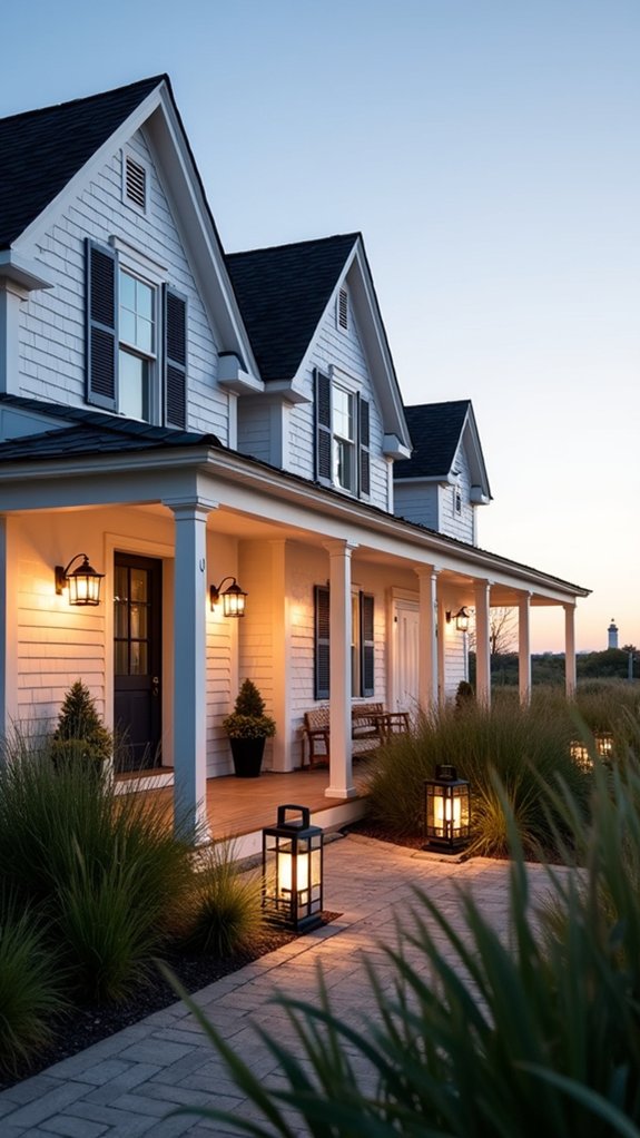 modern lanterns enhance charm