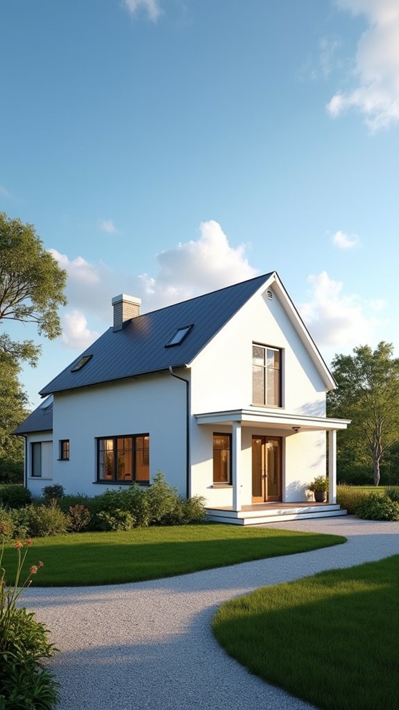 modern white farmhouse elegance