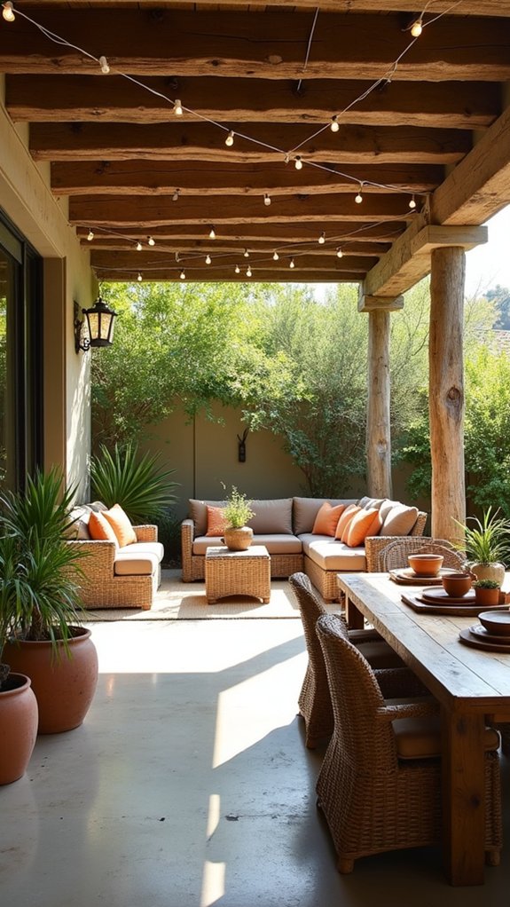 natural materials create warmth