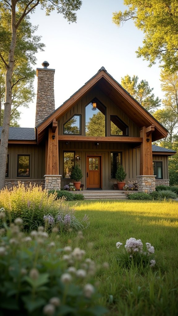 natural materials warm aesthetics