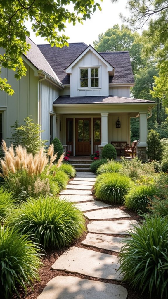 natural stone pathway charm