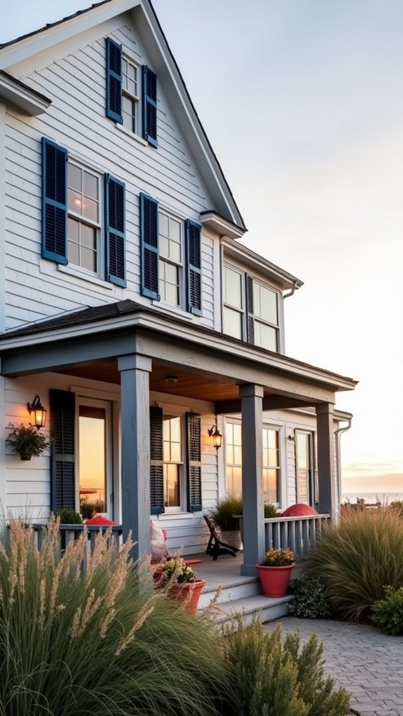 nautical coastal farmhouse colors