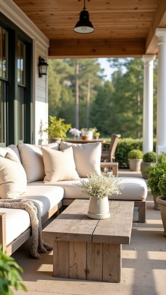 neutral colors create warmth