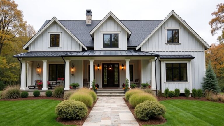 neutral farmhouse exterior colors