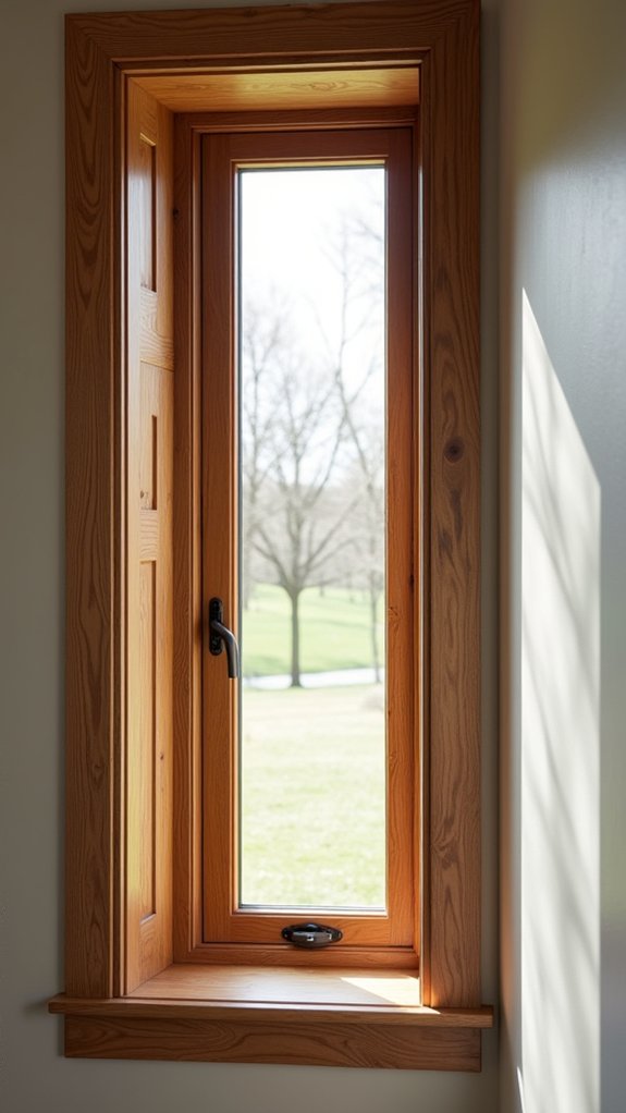 paneled trim enhances depth