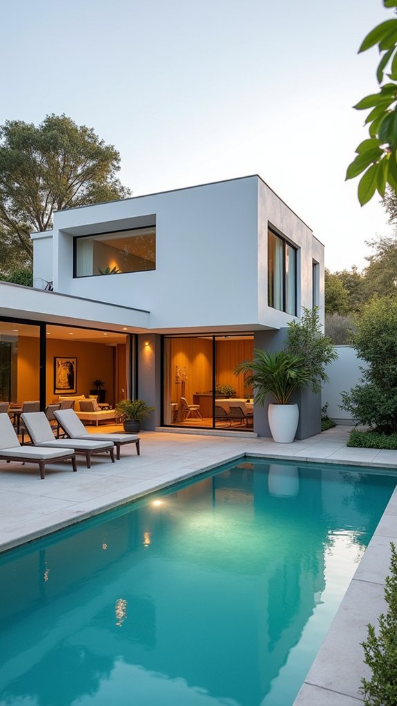 resort style pool paradise