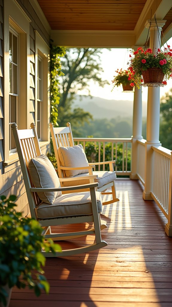 rocking chair nature retreat