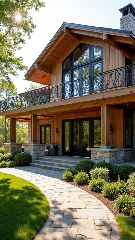 rustic charm meets modernity