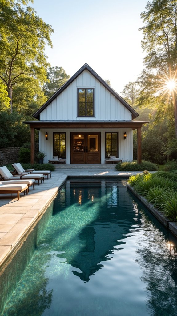 rustic charm with tranquility