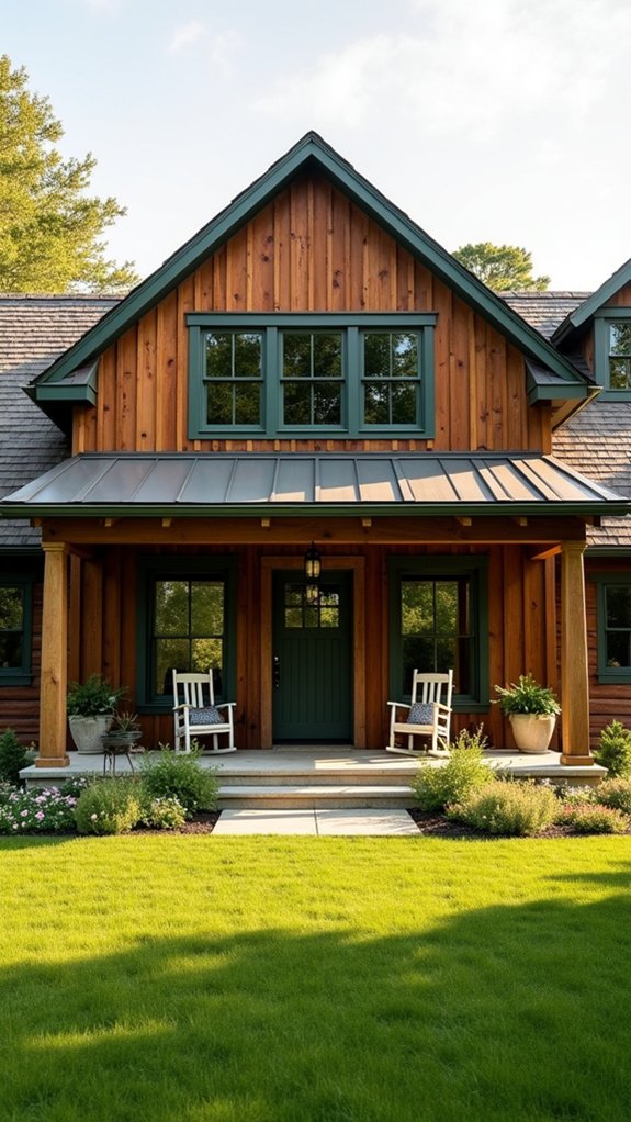 rustic charm with vibrancy