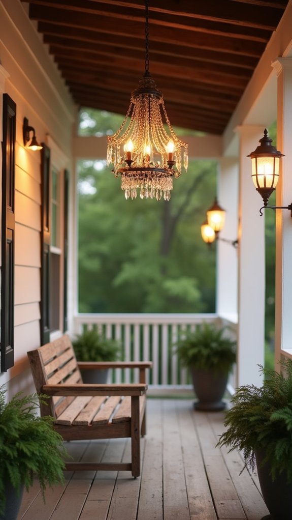 rustic elegance for porches