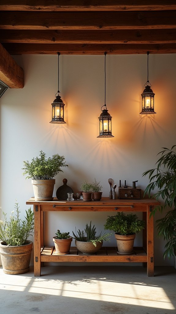 rustic elegance in garages