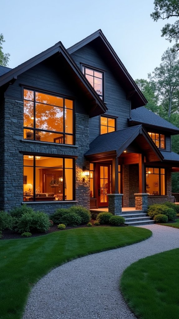 rustic warmth with elegance