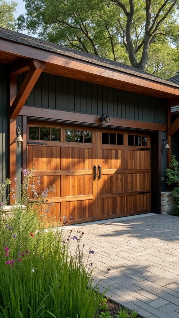 rustic wood slat charm