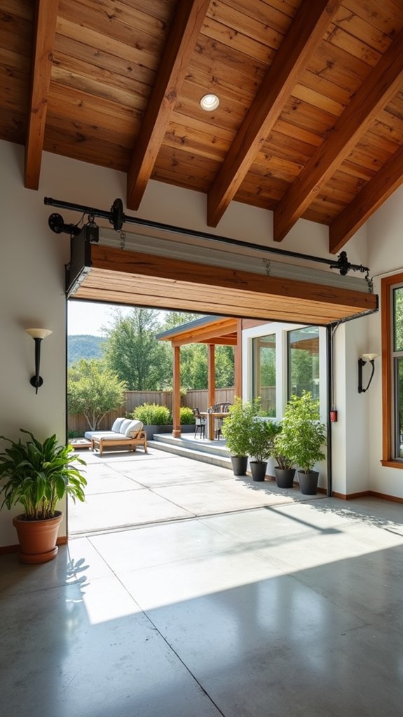 seamless garage living integration