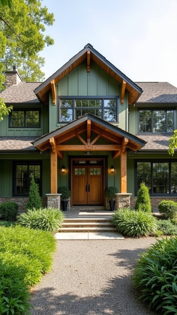 serene rustic farmhouse aesthetic