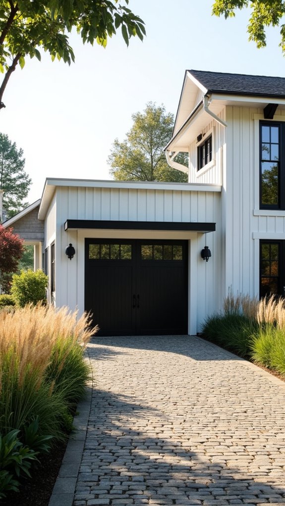 side entry garage enhances aesthetics