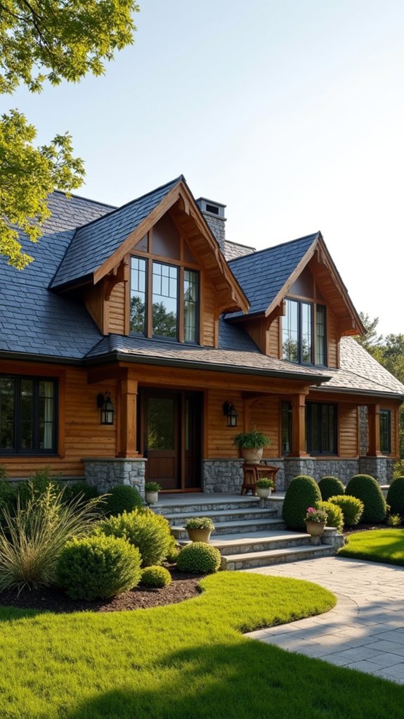 slate roofing enhances elegance