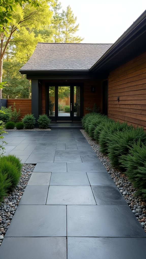 slate tiles enhance aesthetics