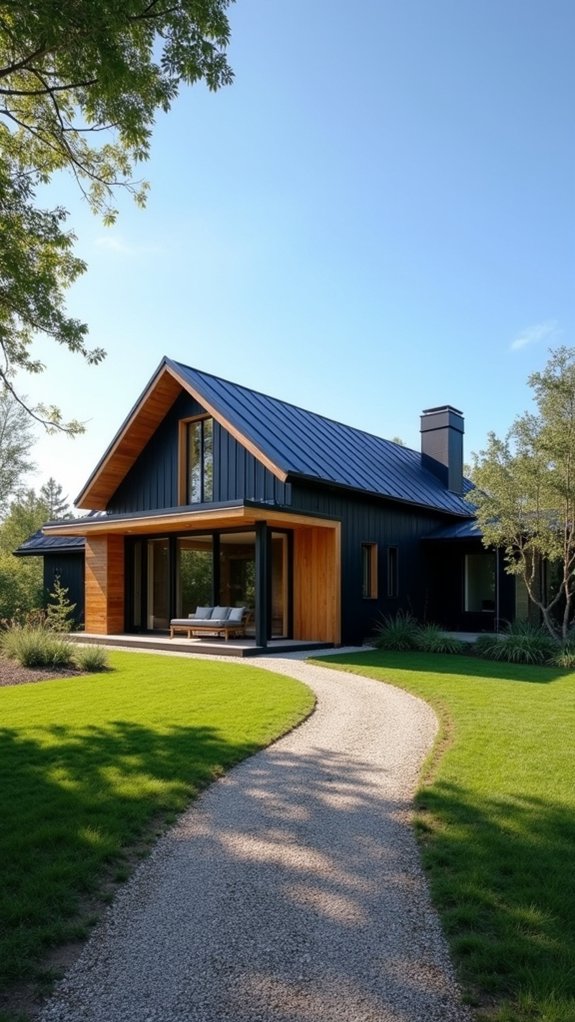 sleek contrast warm harmony
