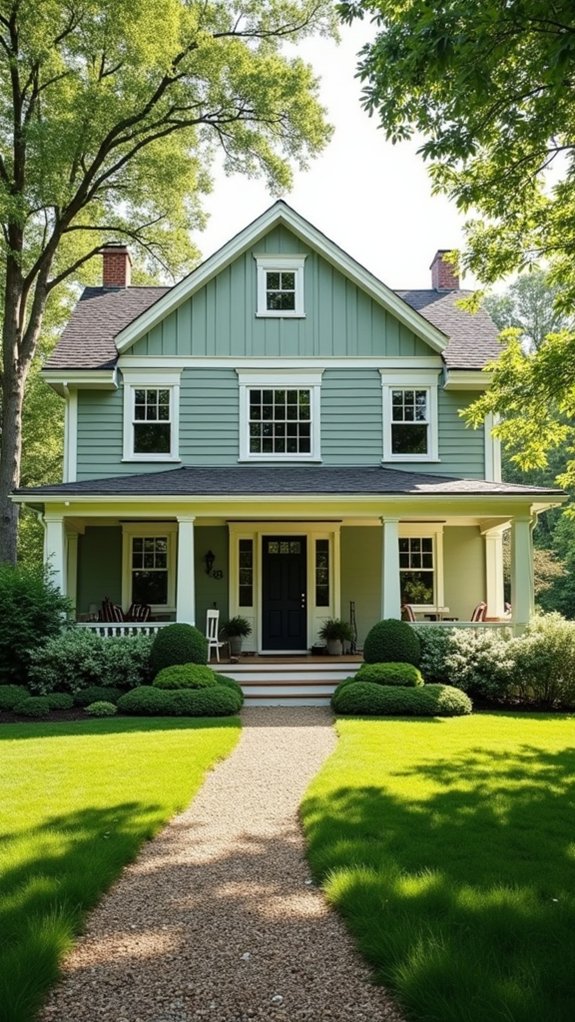 soothing farmhouse color combination