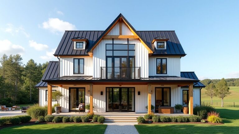spacious modern farmhouse designs