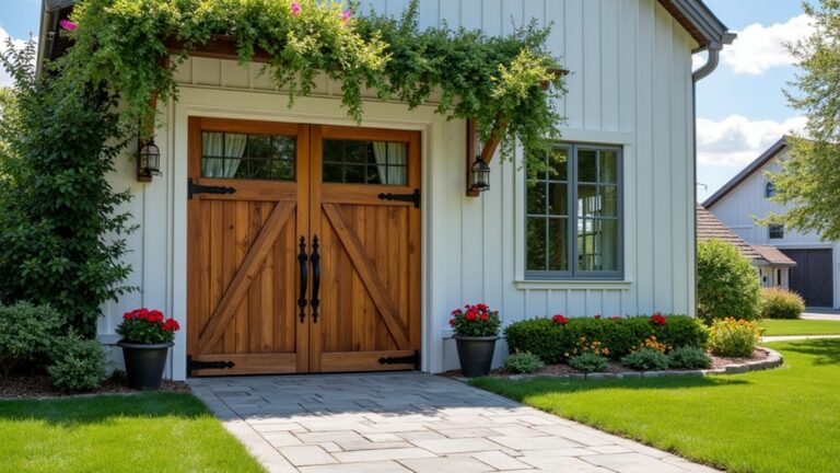 stylish custom garage doors